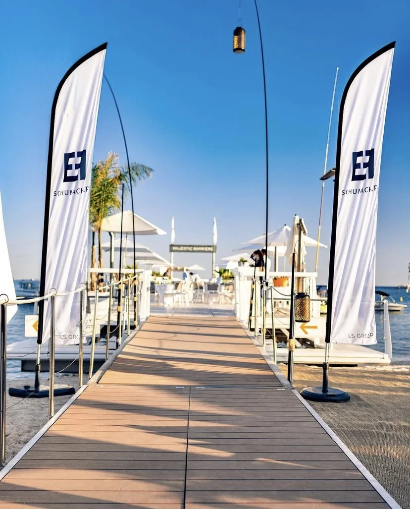 Majestic - Dîner extérieur durant l'évènement